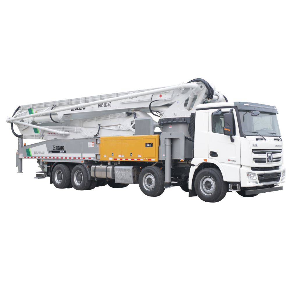 XCMG Official 67m new truck mounted concrete pump truck boom HB67V price sizes for sale